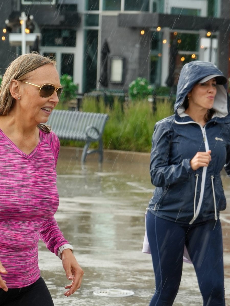 Dancing in the rain